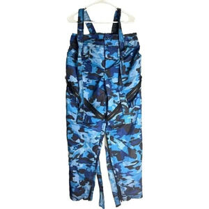 Balera Dance Adult Medium Camo Overall Punk Goth Hip Hop Cosplay Costume Perform